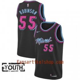 Miami Heat Trikot Duncan Robinson 55 2018-19 Nike City Edition Schwarz Swingman - Kinder